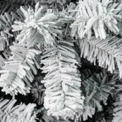 7.5 ft. Acacia Medium Flocked Tree Medium|Unlit