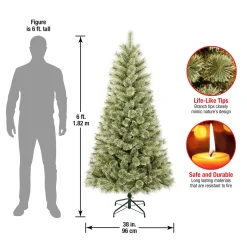 Clearance 6 ft. Arcadia Pine Cashmere Tree Full|Unlit