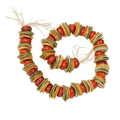 Online 4 ft. Dried Citrus and Tomato Spring Garland Garlands & Swags