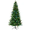 Clearance 7 ft. Duxbury Slim Tree with Dual Color LED Lights Slim|7 To 7.5 Feet