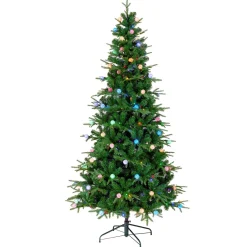 Outlet 6 ft. Duxbury Slim Tree with Dual Color LED Lights Slim|6 To 6.5 Feet