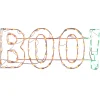 Hot 3 ft. Halloween BOO Lighted Sign Decoration with LED Lights Sign Decorations