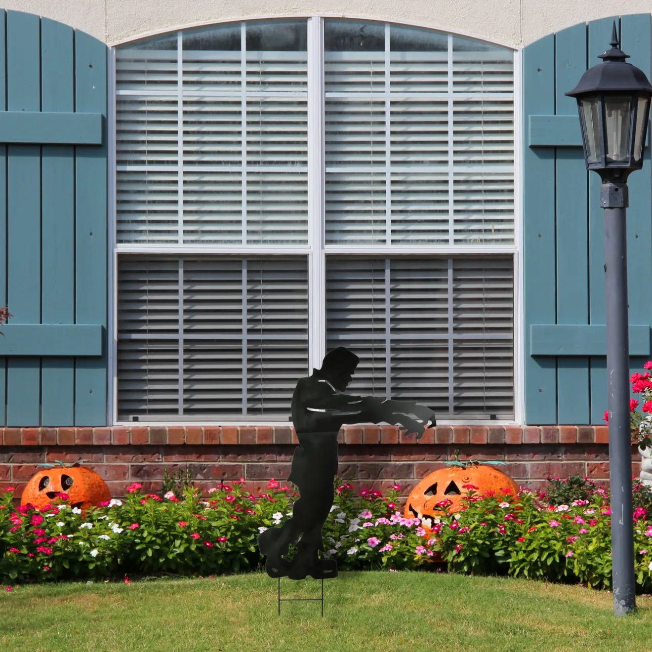 Clearance 4 ft. Halloween Frankenstein Garden Stakes Outdoor Lawn Decoration Outdoor Decorations