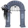 Hot 12 ft. Halloween Ghost Arch Inflatable Decoration with LED Lights Inflatable Decorations