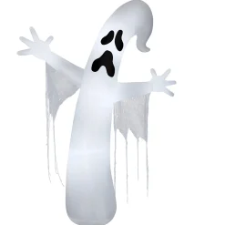 Clearance 12 ft. Halloween Giant Ghost Inflatable Decoration with LED Lights Inflatable Decorations