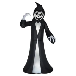 New 9.5 ft. Halloween Turning Head Reaper Inflatable and Animated Decoration Animated Decorations