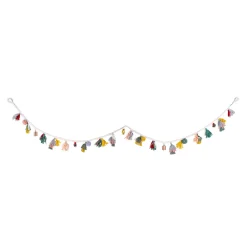 Outlet 6 ft. HGTV Home Collection Multicolor Boho Garland Unlit Christmas Garlands|3-6 Feet Christmas Garlands