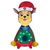 Hot 3 ft. Inflatable Chase from Paw Patrol with LED Lights Inflatable Decorations
