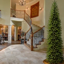 New 12 ft. Kingswood Fir Pencil Slim Tree Pencil Slim|Unlit