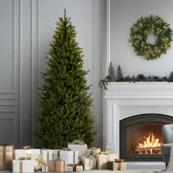 Clearance 7.5 ft. Natural Fraser Fir Slim Tree Slim|Unlit