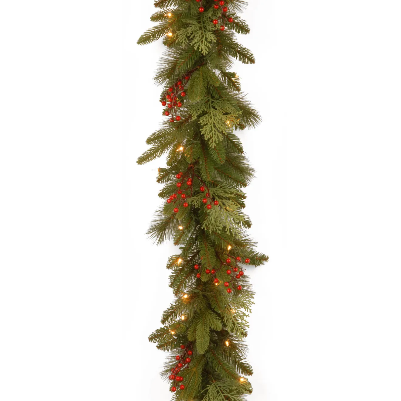 9 ft. Pre-Lit Classical Collection Garland with Clear Lights Pre-Lit Christmas Garlands|7-10 Feet Christmas Garlands