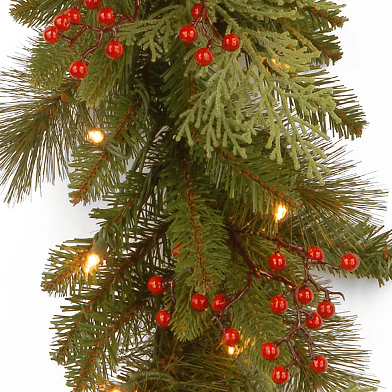 9 ft. Pre-Lit Classical Collection Garland with Clear Lights Pre-Lit Christmas Garlands|7-10 Feet Christmas Garlands
