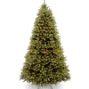New 6 ft. Pre-Lit Downswept Douglas Fir Tree with Clear Lights Full|Pre-Lit