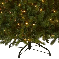 Best 7.5 ft. Pre-Lit Downswept Douglas Fir Tree with Dual Color LED Lights Full|Pre-Lit