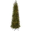 Best 7.5 ft. Pre-Lit Downswept Douglas Fir Pencil Slim Tree with Clear Lights Pre-Lit|7 To 7.5 Feet