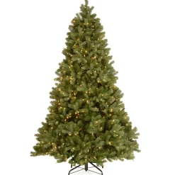 Best 7.5 ft. Pre-Lit Downswept Douglas Fir Tree with 750 Clear Lights & 1867 Branch Tips Full|Pre-Lit