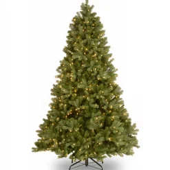 Outlet 6.5 ft. Pre-Lit Downswept Douglas Fir Tree with Dual Color LED Lights Full|Pre-Lit