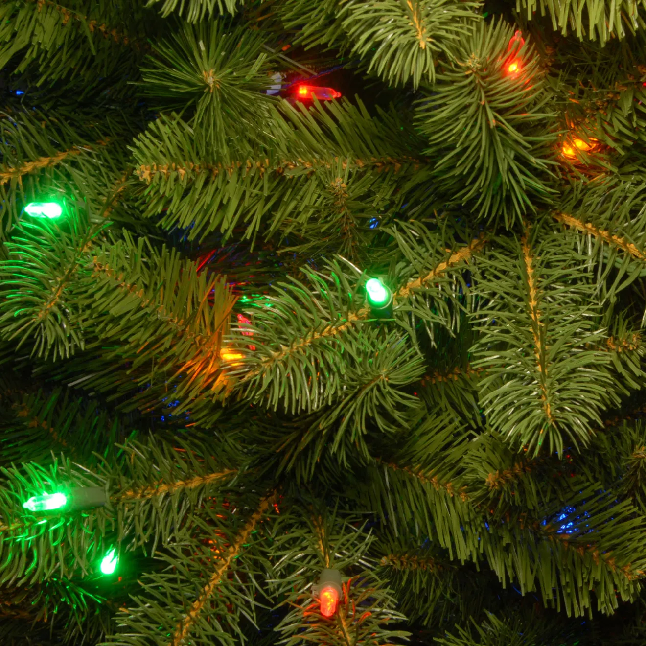 New 12 ft. Pre-Lit Downswept Douglas Fir Pencil Slim Tree with Dual Color LED Lights Pencil Slim|Pre-Lit
