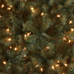 Online 7.5 ft. Pre-Lit Dunhill Fir Blue Tree with Clear Lights Full|Pre-Lit