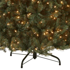 Online 7.5 ft. Pre-Lit Dunhill Fir Blue Tree with Clear Lights Full|Pre-Lit