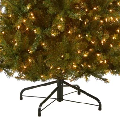 Hot 6.5 ft. Pre-Lit Dunhill Fir Slim Tree with Clear Lights Slim|Pre-Lit