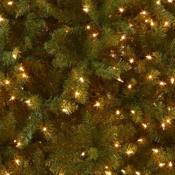 Outlet 7.5 ft. Pre-Lit Dunhill Fir Slim Tree with Clear Lights Slim|Pre-Lit