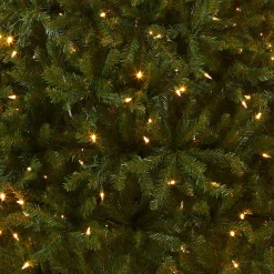 Online 7.5 ft. Pre-Lit Dunhill Fir Tree with PowerConnect Dual Color LED Lights Full|Pre-Lit