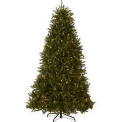 Online 7.5 ft. Pre-Lit Dunhill Fir Tree with PowerConnect Dual Color LED Lights Full|Pre-Lit