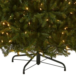 Discount 7 ft. Pre-Lit Dunhill Fir Tree with PowerConnect Dual Color LED Lights Full|Pre-Lit