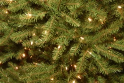 Sale 12 ft. Pre-Lit Dunhill Fir Tree with PowerConnect Dual Color LED Lights Full|10 To 11.5 Feet
