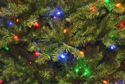 Sale 12 ft. Pre-Lit Dunhill Fir Tree with PowerConnect Dual Color LED Lights Full|10 To 11.5 Feet