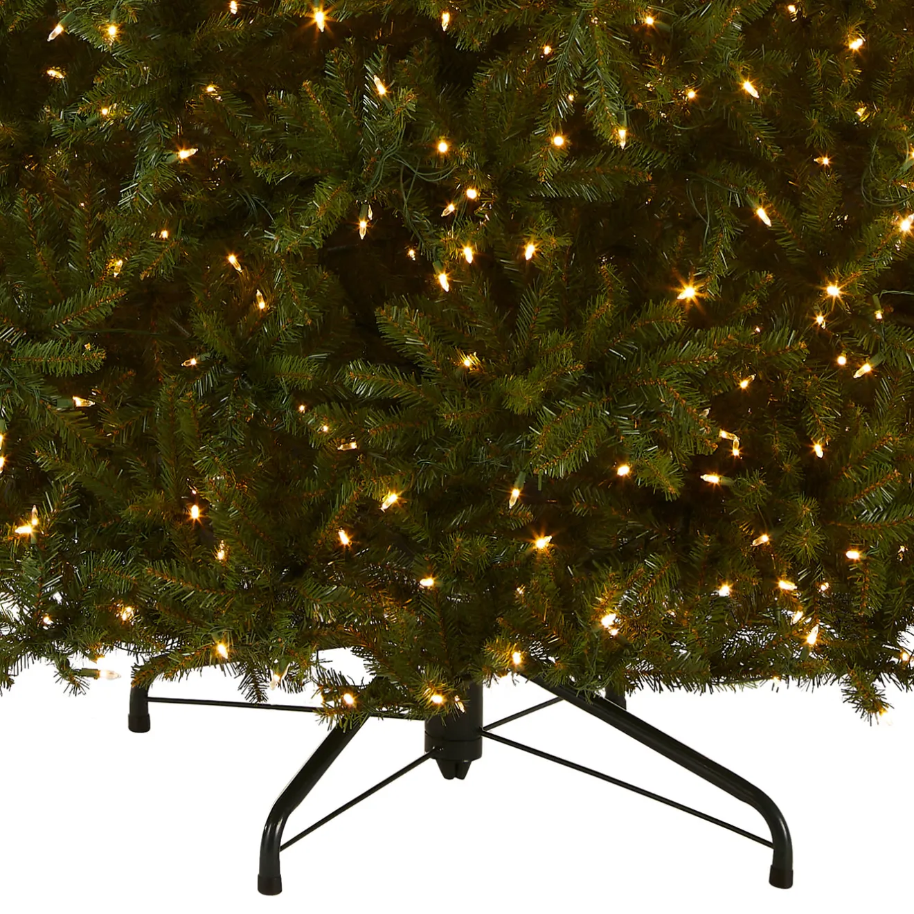 Sale 10 ft. Pre-Lit Dunhill Fir Tree with Dual Color LED Lights Full|Pre-Lit