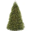 Clearance 9 ft. Pre-Lit Dunhill Fir Tree with 900 Clear Lights Full|Pre-Lit