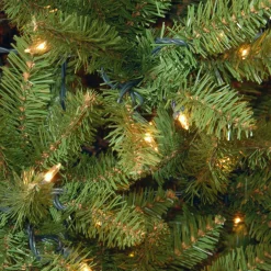 7 ft. Pre-Lit Kingswood Fir Pencil Tree with Clear Lights Pencil Slim|Pre-Lit