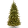 Discount 6.5 ft. Pre-Lit Nordic Spruce Slim Tree with Clear Lights Slim|Pre-Lit