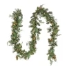 Discount 9 ft. Pre-Lit North Conway Garland with Clear Lights Pre-Lit Christmas Garlands|7-10 Feet Christmas Garlands