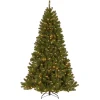 Sale 7.5 ft. Pre-Lit North Valley Spruce Tree with PowerConnect Light Parade LED Lights Full|Pre-Lit