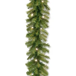 9 ft. Pre-Lit Norwood Fir Garland with Dual Color LED Lights Pre-Lit Christmas Garlands|7-10 Feet Christmas Garlands