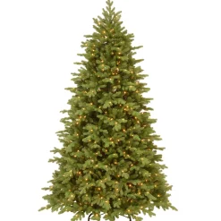 7.5 ft. Pre-Lit Princeton Fraser Fir Tree with PowerConnect and 800 Dual Color LED Lights Full|Pre-Lit