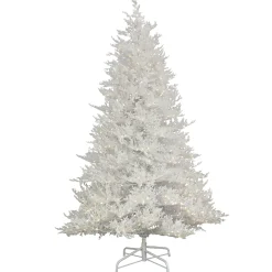 Discount 7.5 ft. Pre-Lit Sea Coral Tree with Warm White LED Lights Full|Pre-Lit