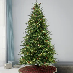 Sale 7.5 ft. Pre-Lit Skykomish Pine Tree with LED Lights Pre-Lit|Full