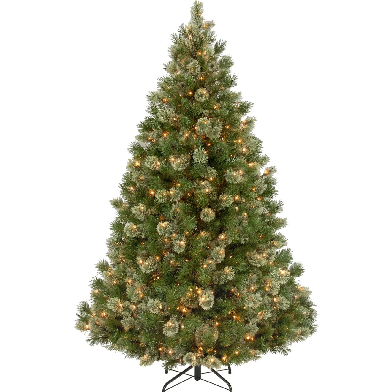 Hot 7.5 ft. Pre-Lit Wispy Willow Grande Medium Tree with Clear Lights Full|Pre-Lit