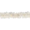 Discount 9 ft. Pre-Lit Wispy Willow White Garland with Clear Lights 7-10 Feet Christmas Garlands