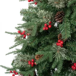 Online 7.5 ft. Virginia Pine Mixed Feel Real Tree Full|Pre-Lit
