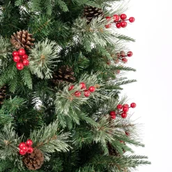 New 6 ft. Virginia Pine Mixed Slim Tree Pre-Lit|6 To 6.5 Feet