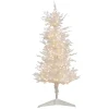 Sale 4 ft.Pre-Lit Tree with Warm White LED Lights Full|Pre-Lit