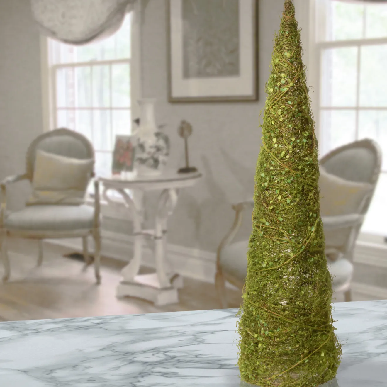 Clearance 24" Garden Accents Cone Tree Topiaries & Shrubs