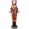 Online 58 in. Animated Nutcracker with Multicolor Lights and Music Decorative Accents