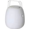 Outlet 12 in. Big Belly Speaker with Color Changing LED Lights Decorative Accents