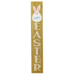 Online 43 in. Easter Bunny Sign Porch Decoration Outdoor Decorations